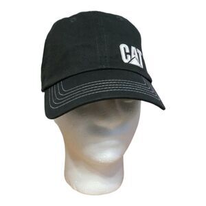 CAT Baseball Hat Men's Cap Gray White‎ Adjustable Strap Cap New